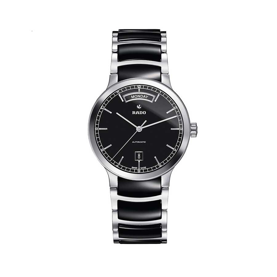 Centrix Automatic Day-Date Black Dial Men's Watch