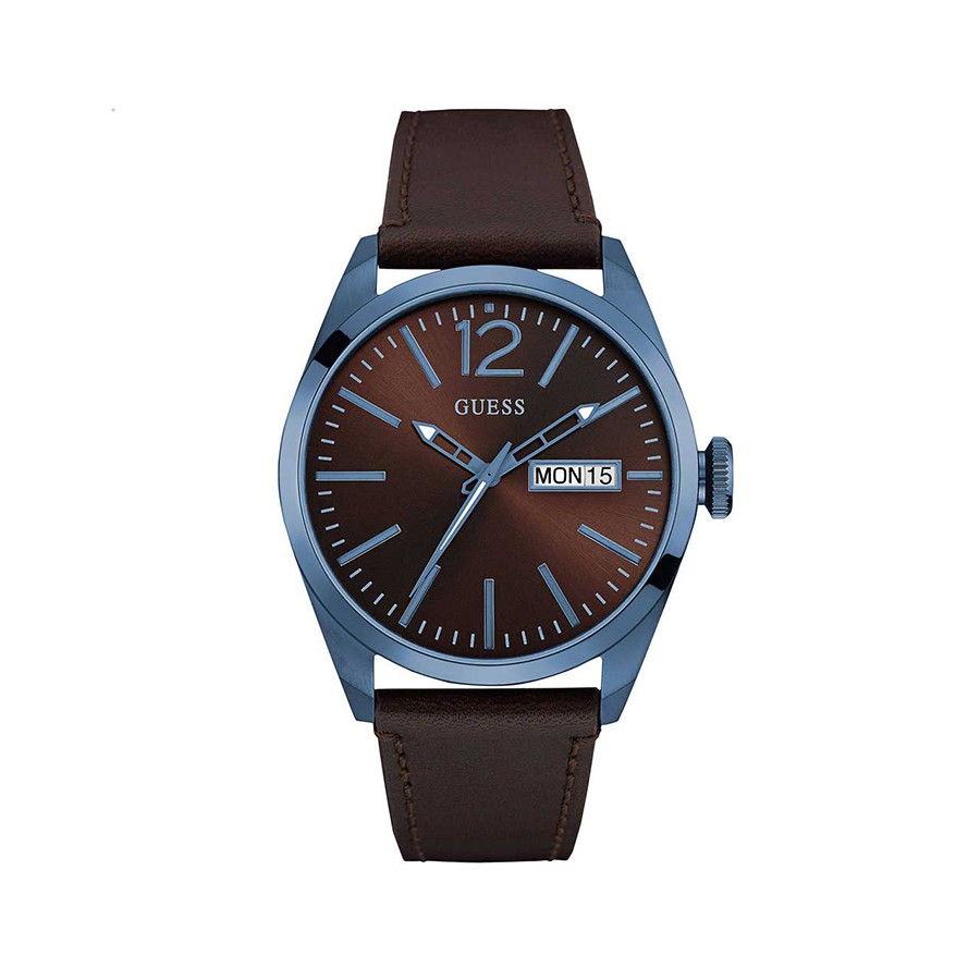 Vertigo Brown Dial Brown Leather Men's Watch W0658G8