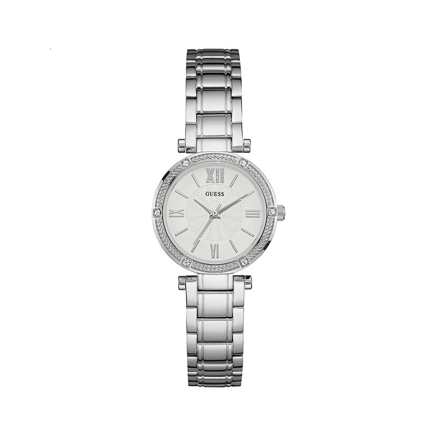 PARK AVE SOUTH White Dial Stainless Steel Ladies Watch W0767L1