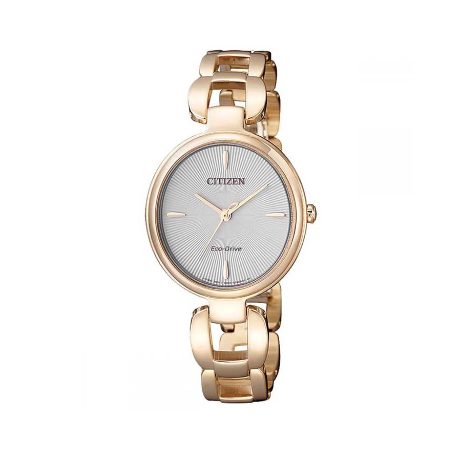 Eco-drive Stainless Steel Analog Ladies's Watch