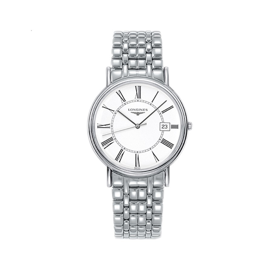 Les Grandes Classiques White Dial Steel Men's Watch L4.790.4.11.6