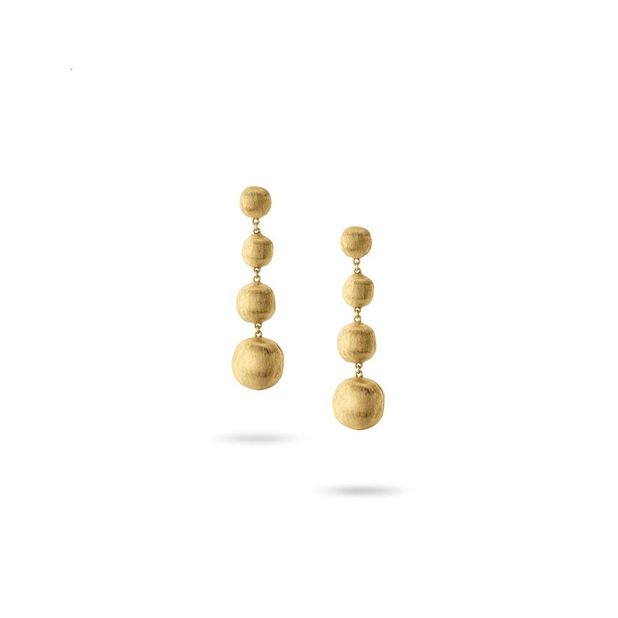 Africa Gold Earrings 