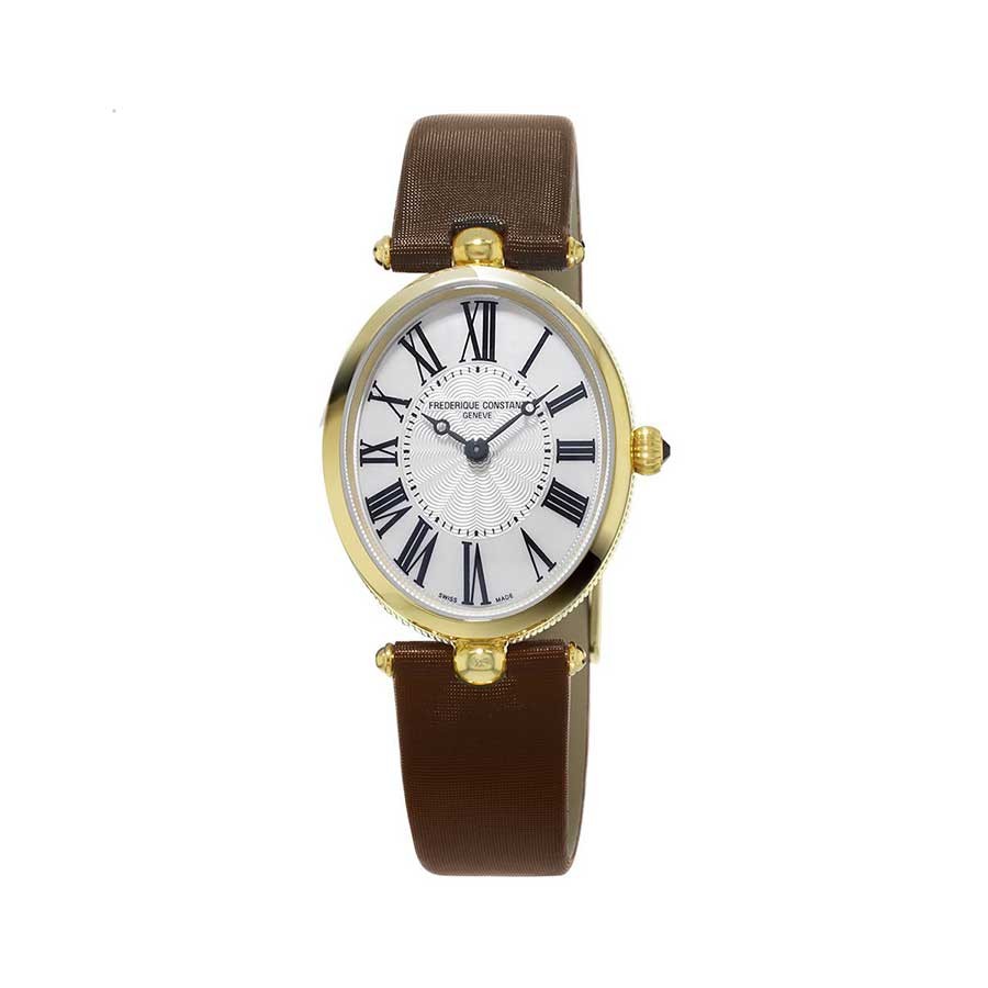 Classics Art Deco Oval Mother of Pearl Dial Ladies Watch