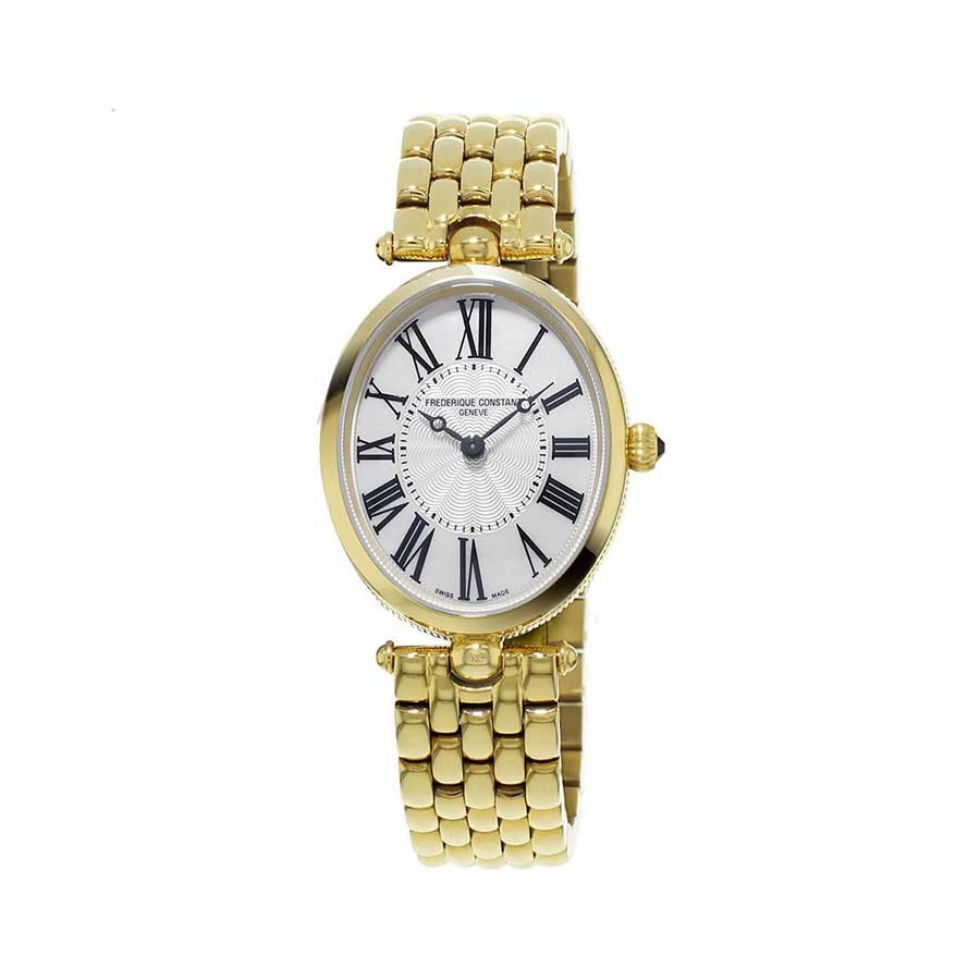 Classics Art Deco Yellow Gold Plated Ladies Watch