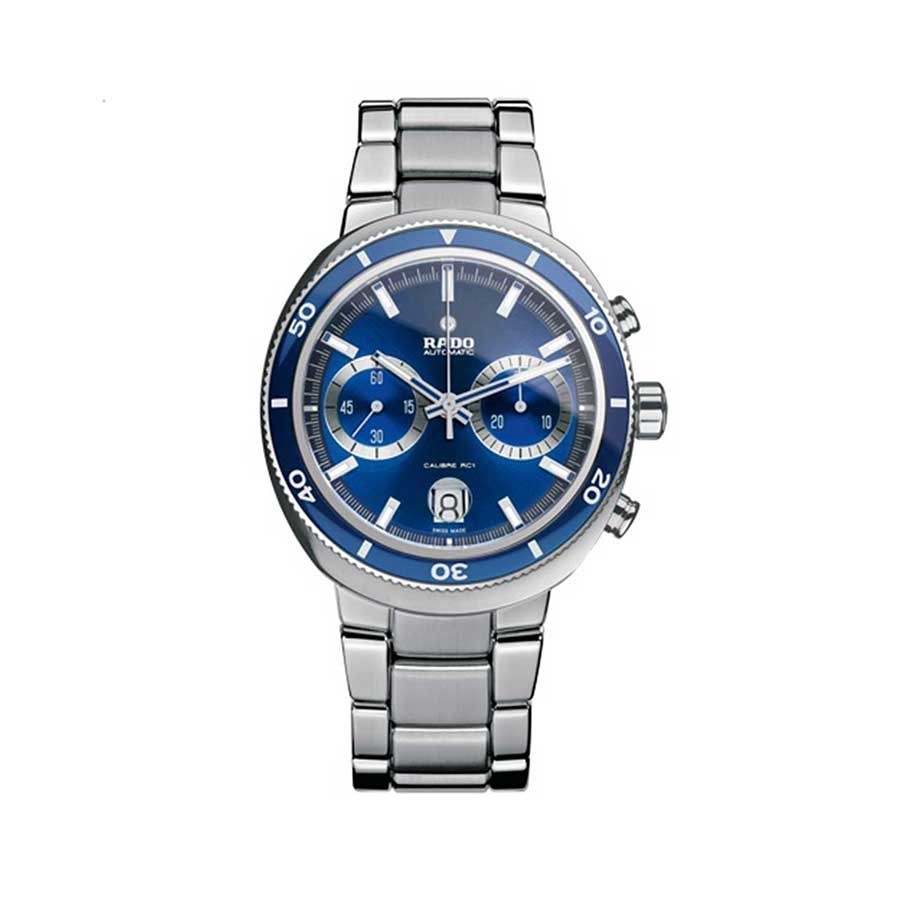 D-Star Chronograph Blue Dial Men's Watch