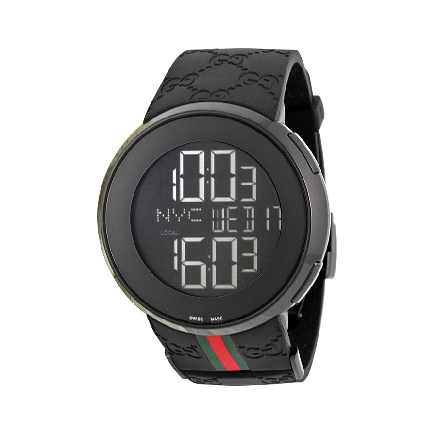 I-Gucci 114 Black Men's Digital Watch