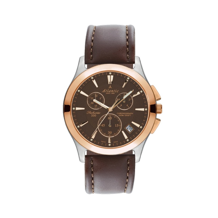 Seahunter 330 Two-toned Chronograph Men's Watch
