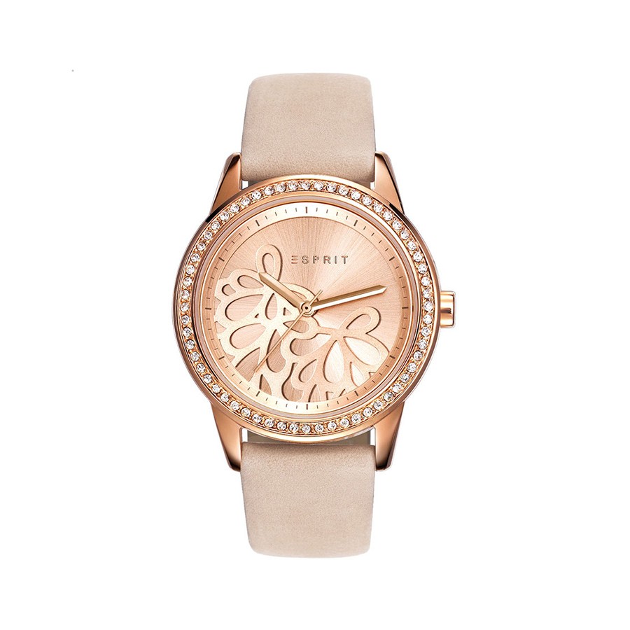 Gold Mother of Pearl Ladies Watch