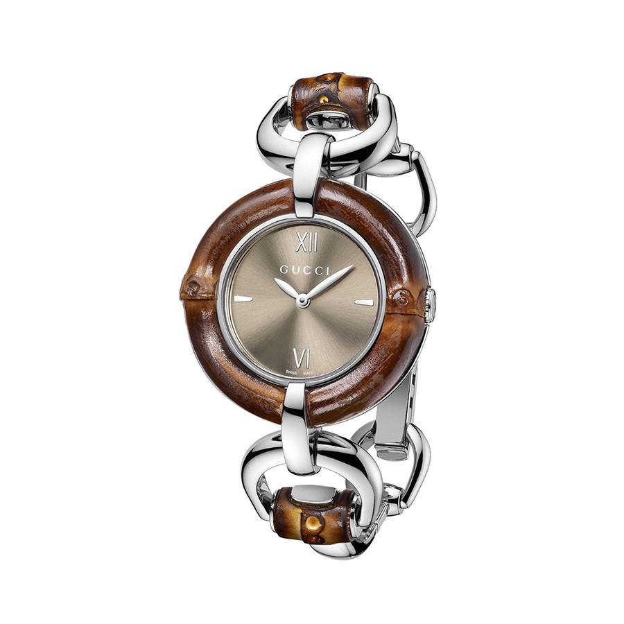 Bamboo Brown Dial Ladies Watch
