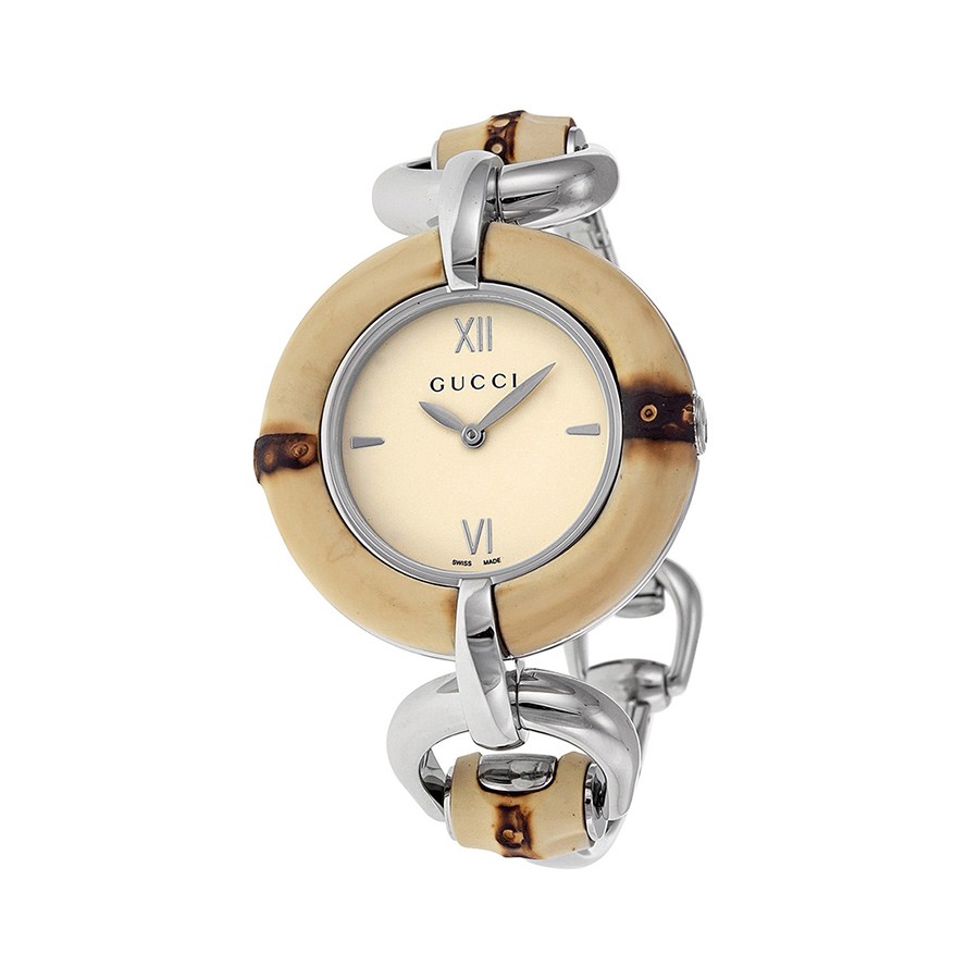 Bamboo Champagne Dial Ladies Watch