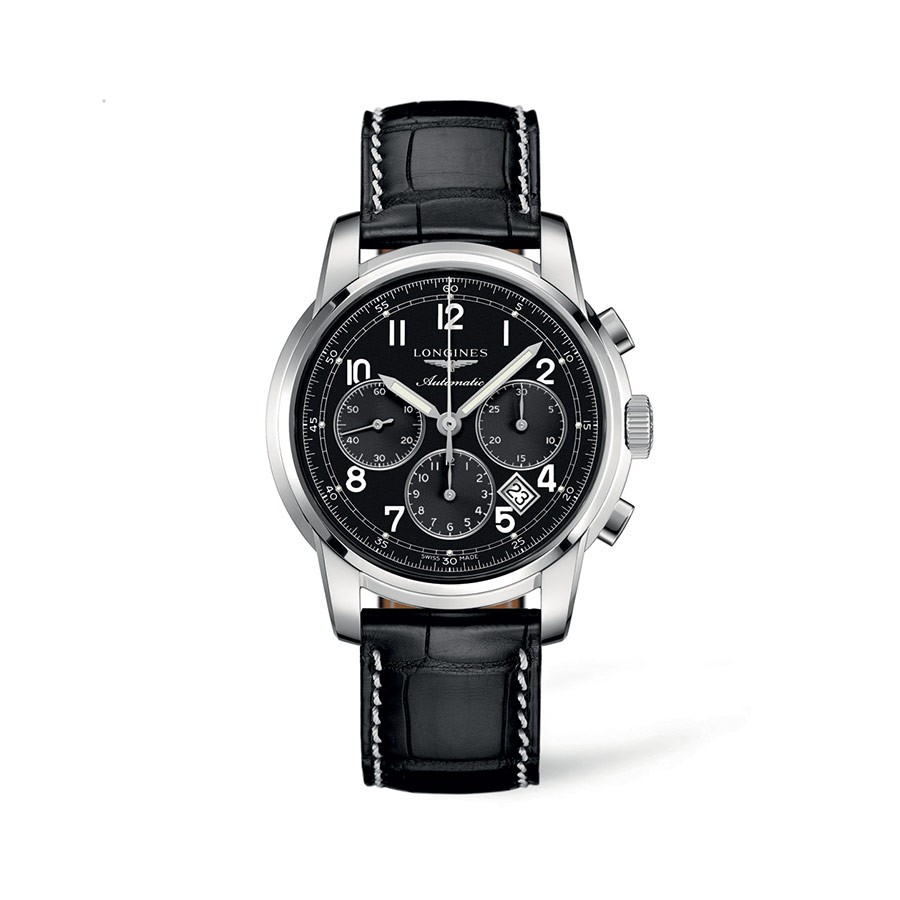 Saint-Imier Automatic Chronograph Black Dial Men's Watch