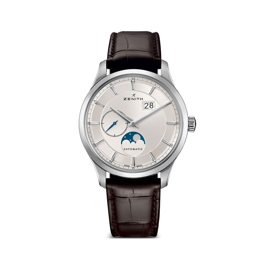 Captain Moonphase Silver Dial Automatic Men's Watch