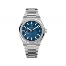DEFY Skyline steel automatic watch 03.9300.3620/51.I001