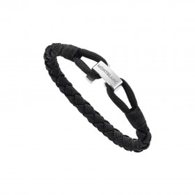 Montblanc Bracelet Nylon Steel Black 12838268