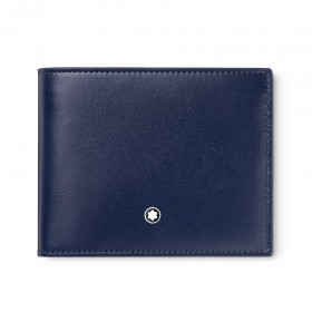 Meisterstuck Wallet 6cc Ink Blue 131692