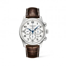 Master Collection Chronograph Automatic White Dial Men's Watch