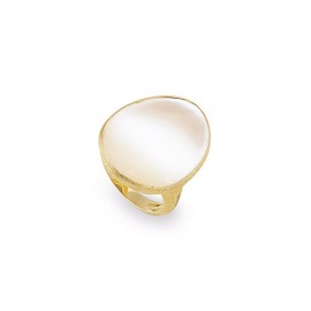 Lunaria  Gold Ring 