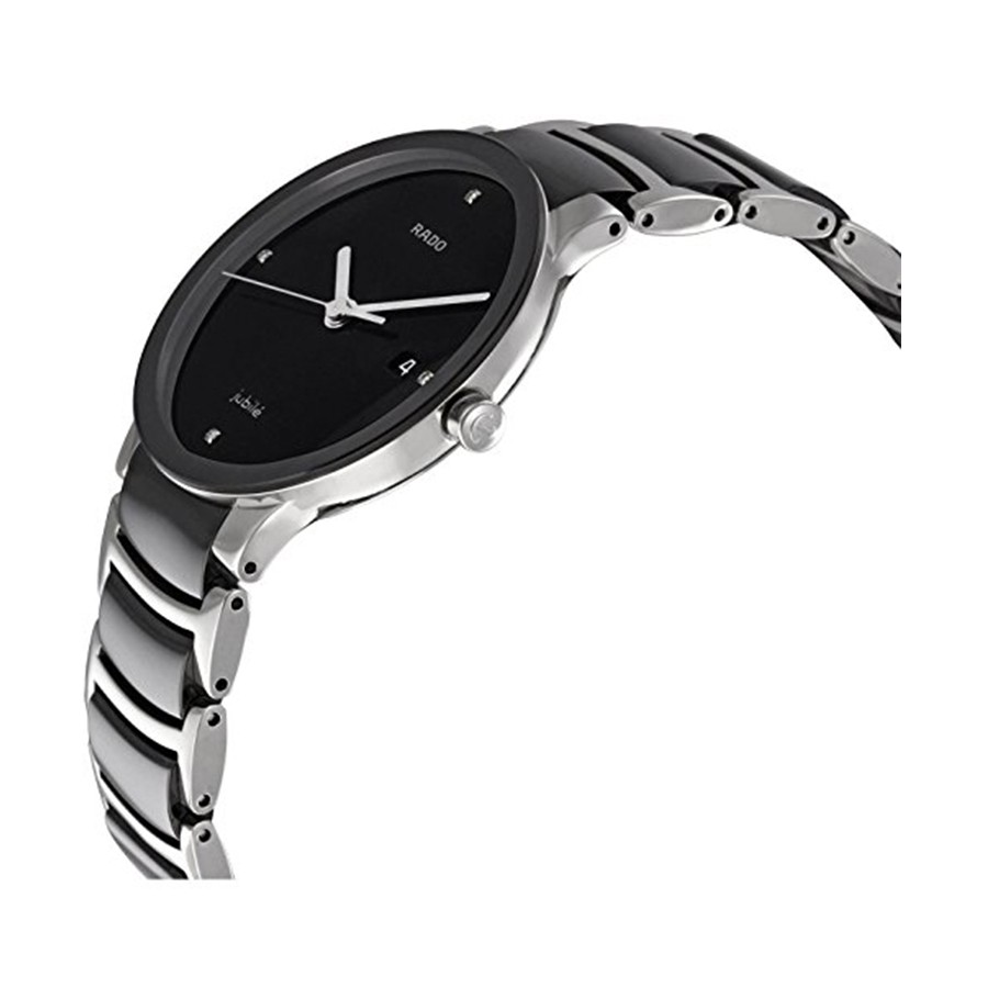 rizumu確認用22.62.75.84.92.93.95.106 R30934712 Centrix Quartz Black Dial Men's Watch