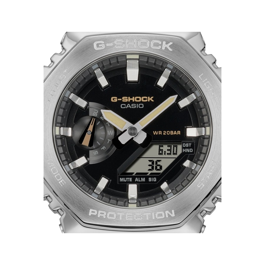 GSHOCK GM−２１００Ｃ−５Ａ 200M GM2100C-5A | G-SHOCK G-STEEL Silver | CASIO
