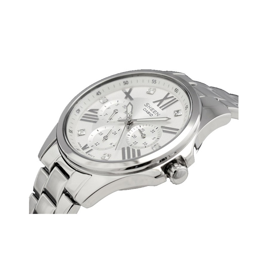 CASIO 腕時計 SHE3800SG7A SHEEN SILVER 【Lady's】 SHE-3806D-7A