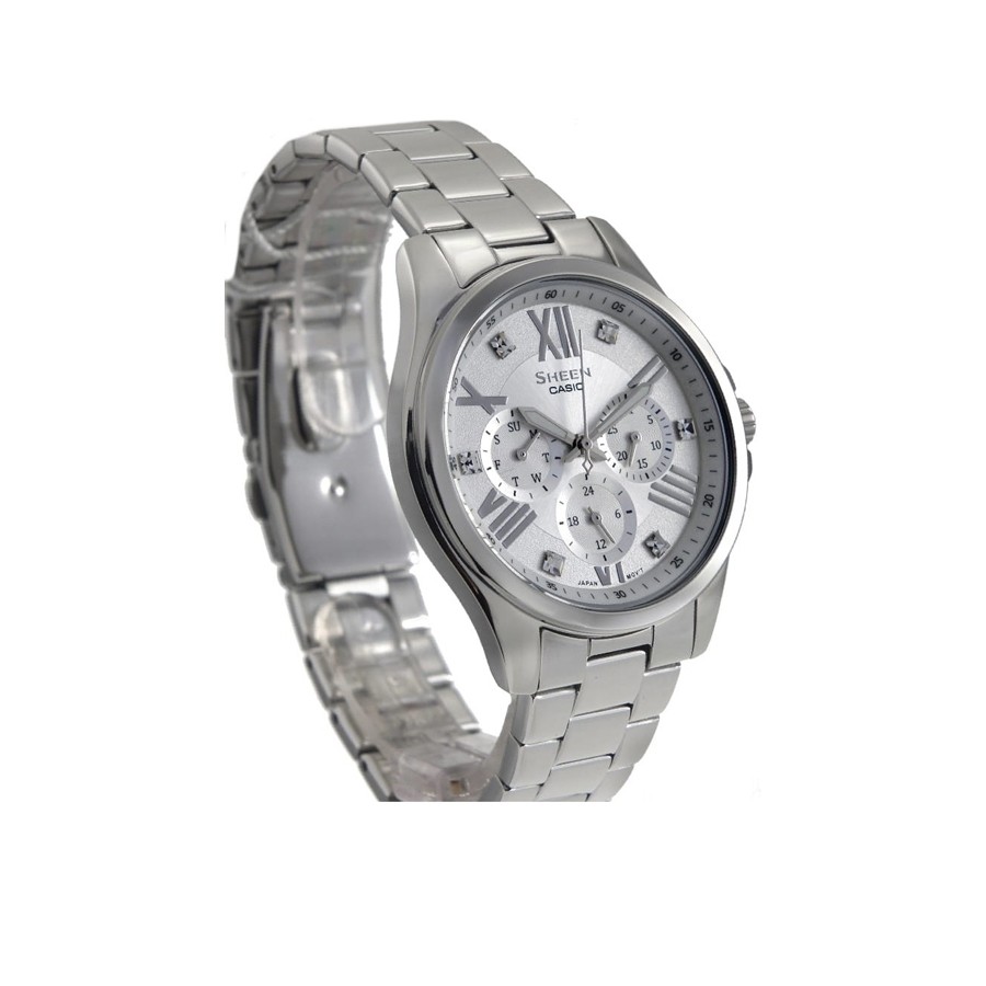 CASIO 腕時計 SHE3800SG7A SHEEN SILVER 【Lady's】 SHE-3806D-7A
