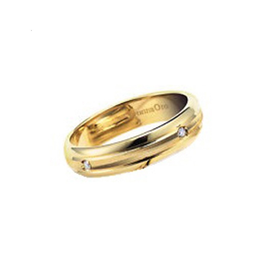 Fedi gold and diamond wedding ring