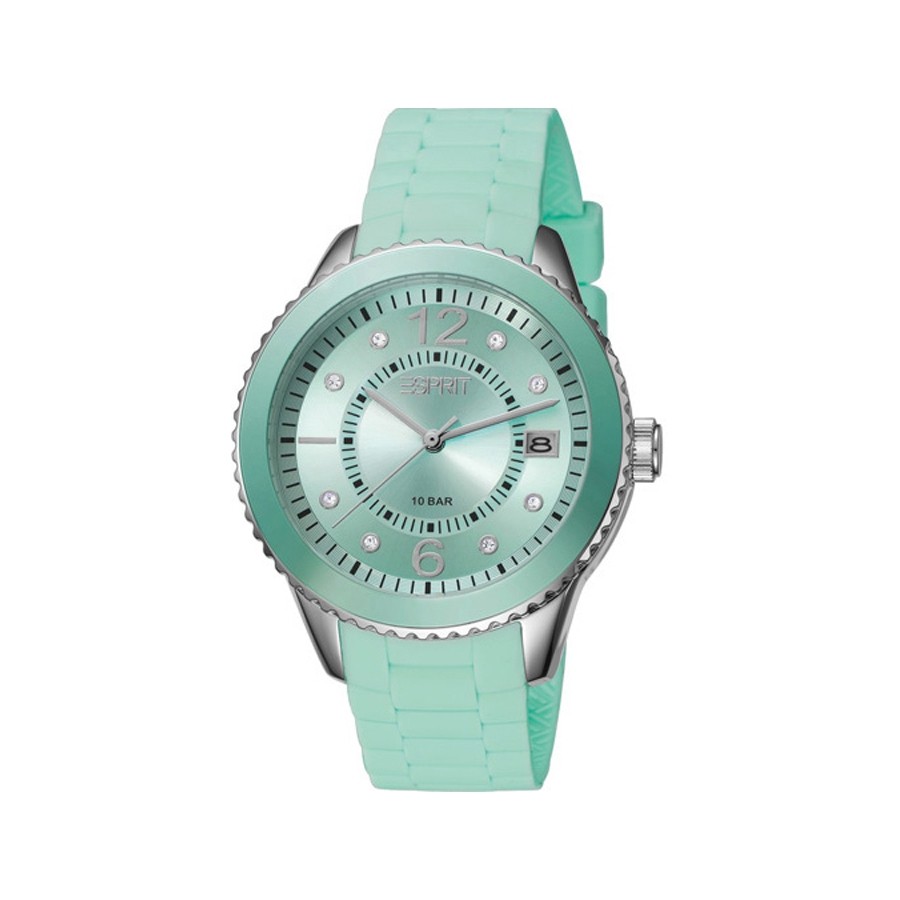 Green Dial Green Band Ladies Watch