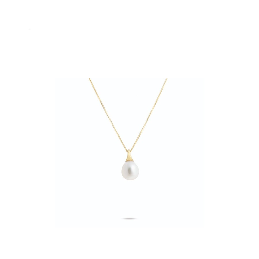 Africa Boules 18K Yellow Gold and Pearl Pendant CB2493 PL Y