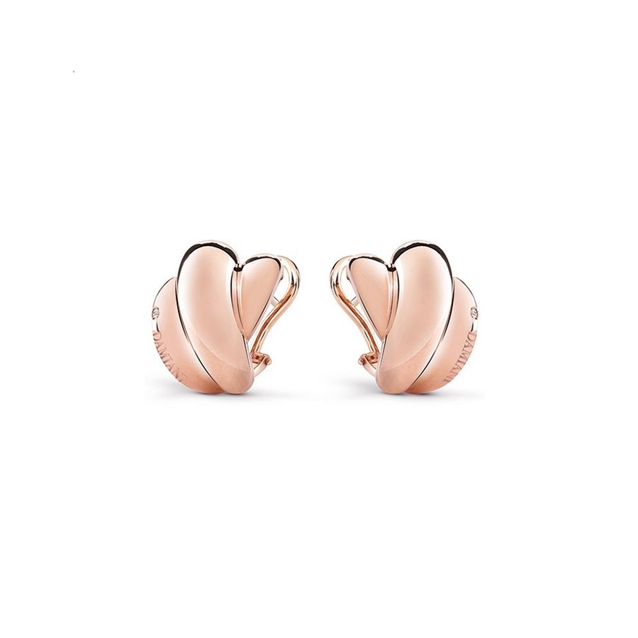 Gomiloto Rose Gold Earrings
