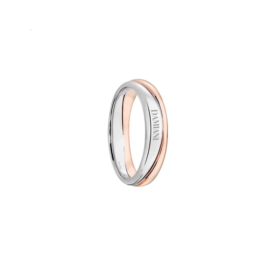 Incontro White and Rose Gold Ring