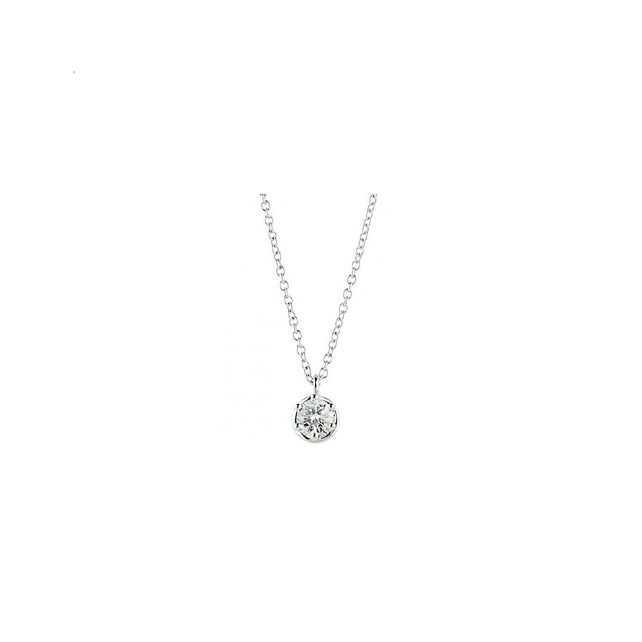 Minou White Gold Diamond Necklace  