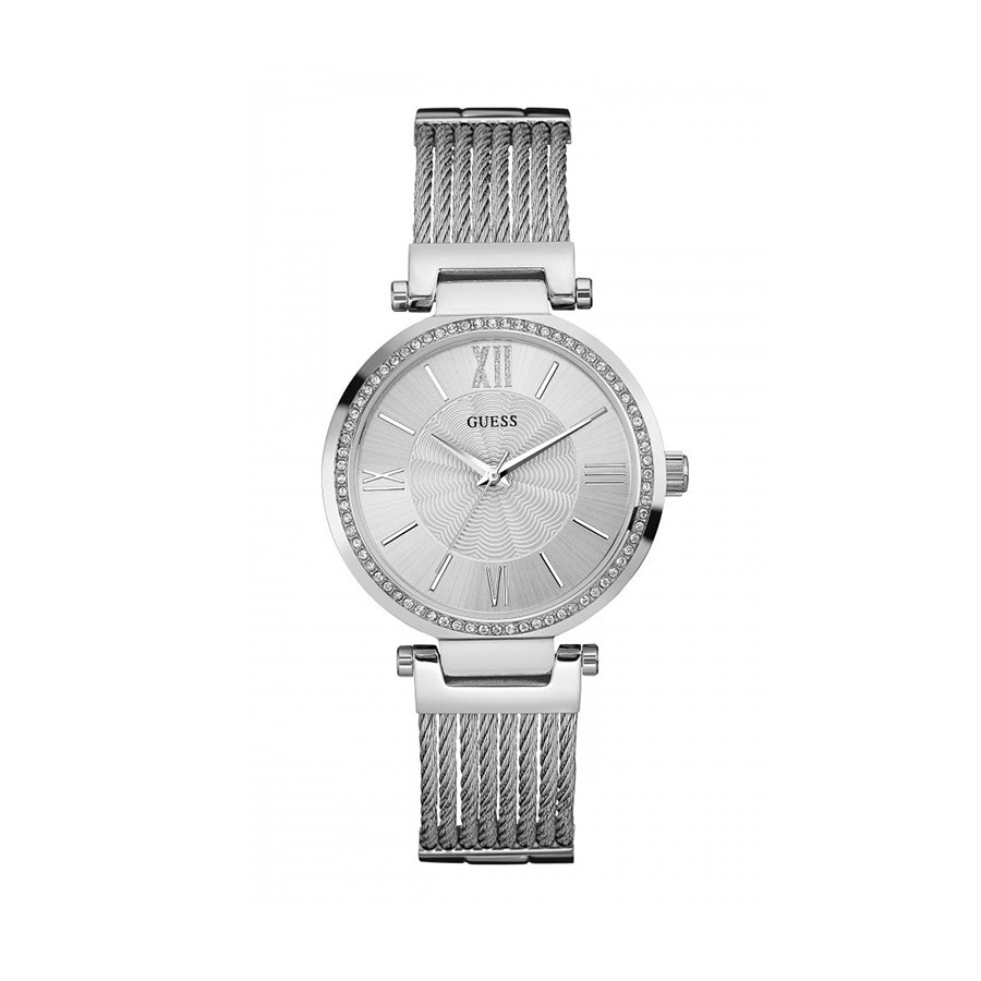 SOHO Silver Dial Stainless Steel Ladies Watch W0638L1