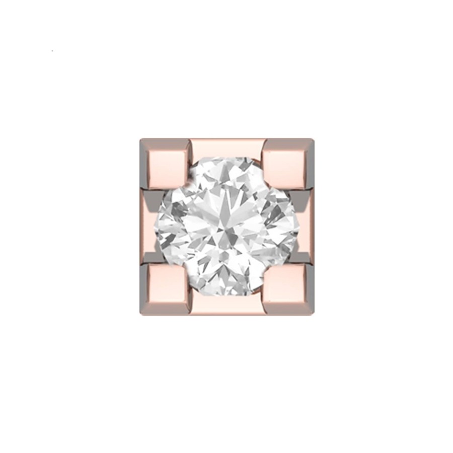 Rose gold diamond element