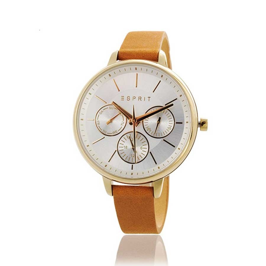 Silver/Gold Ladies Chronograph Watch