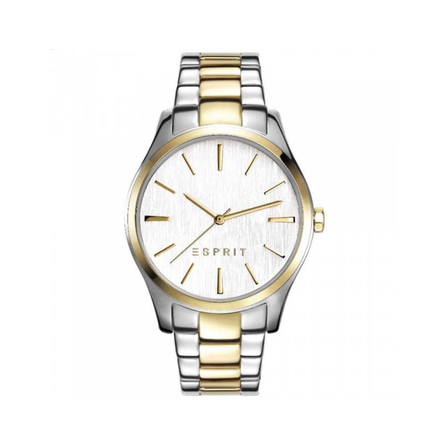 ES Two-Toned Silver Dial Men's Watch