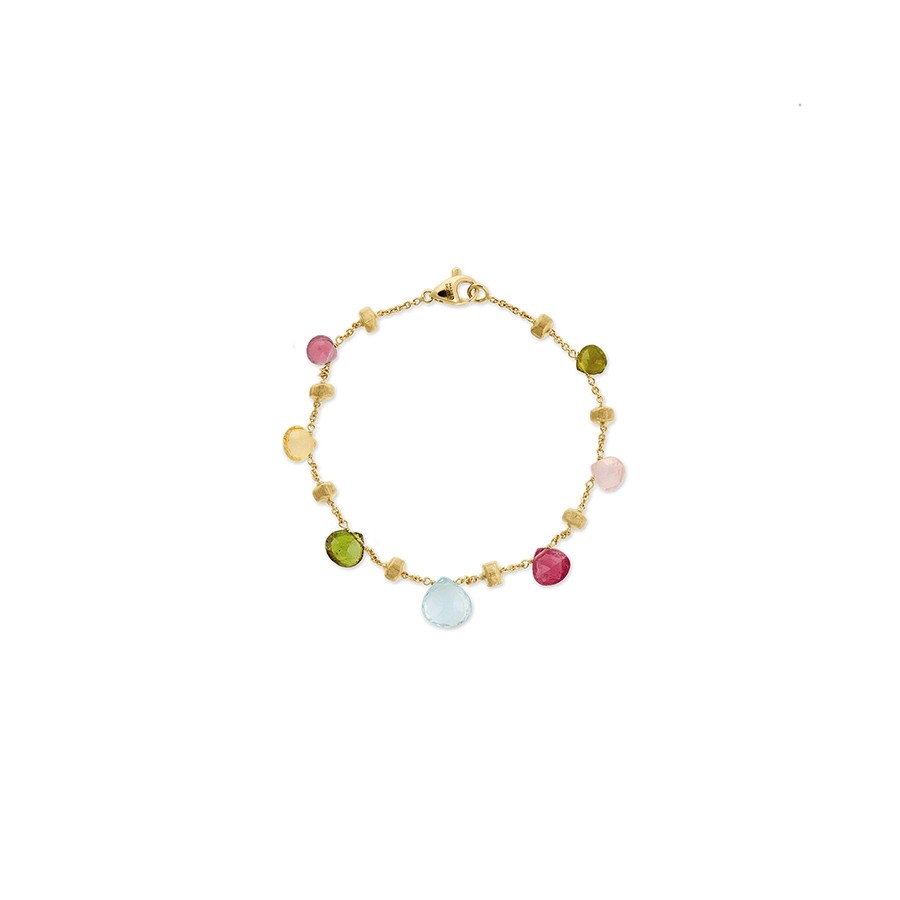 Paradise Gold Bracelet with mixed gems BB1865 MIX01 Y