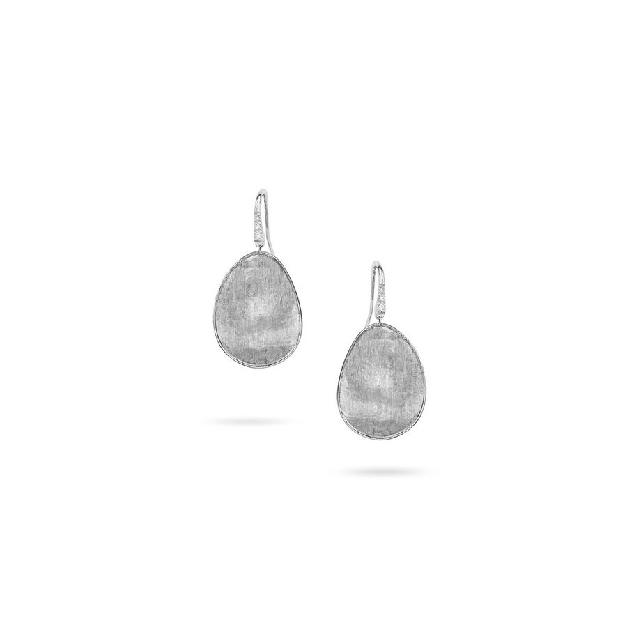 Diamond Lunaria White Gold Earrings OB1343-A(W) B1