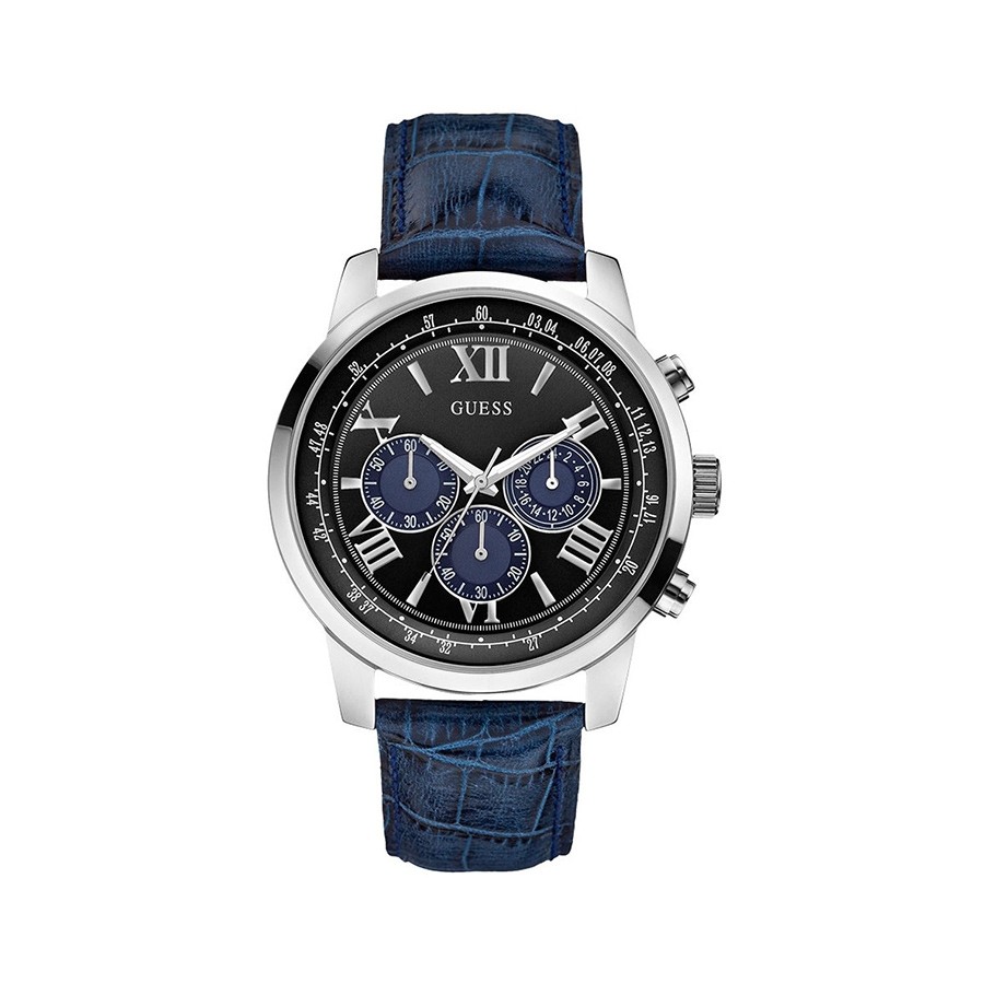 Blue/Black Chronograph Watch W0380G3