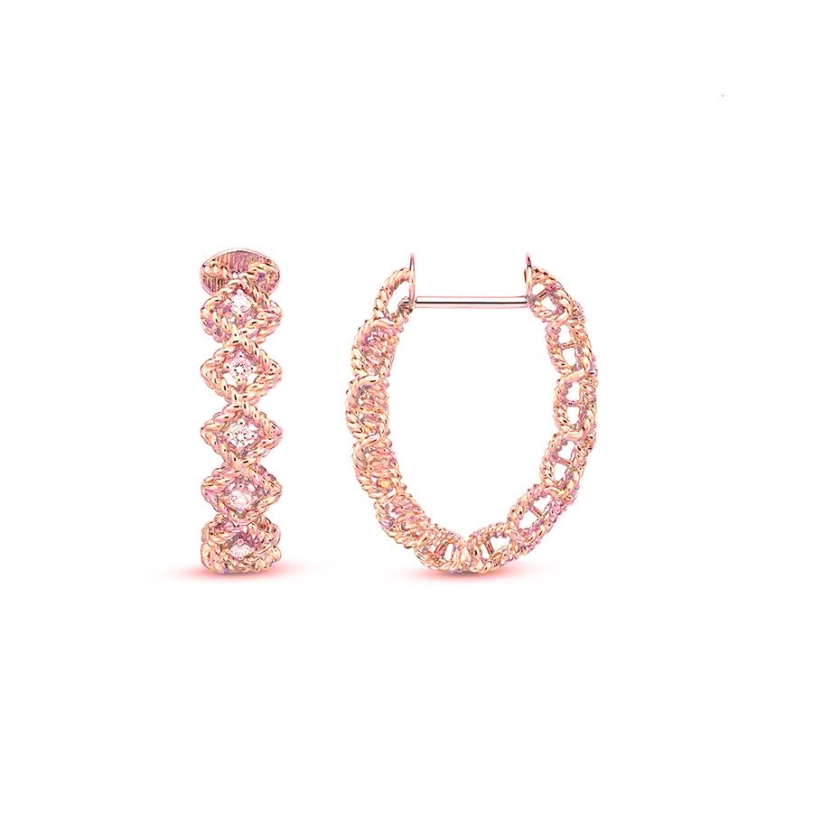 ADR777EA0869 R Rose Gold and Diamond Roman Baro