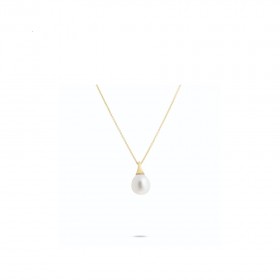 Africa Boules 18K Yellow Gold and Pearl Pendant CB2493 PL Y