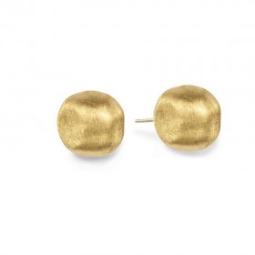 Africa18K Yellow Gold Medium Stud Earrings