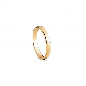 Men's wedding ring 18k rose gold