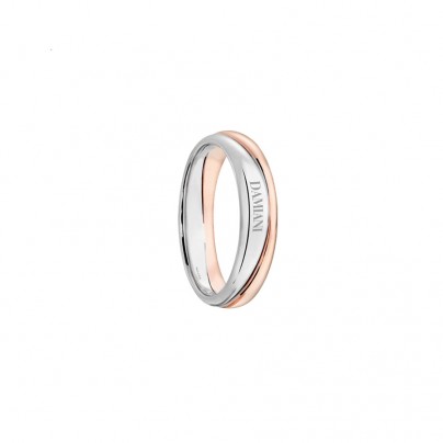 Incontro White and Rose Gold Ring