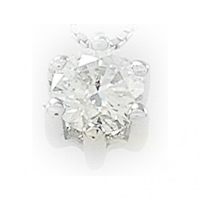 Necklace Pendant - diamond 0,0800 Ct