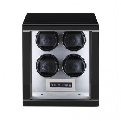 QUAD WATCH WINDER BLACK WITH TOUCH SCREEN W554