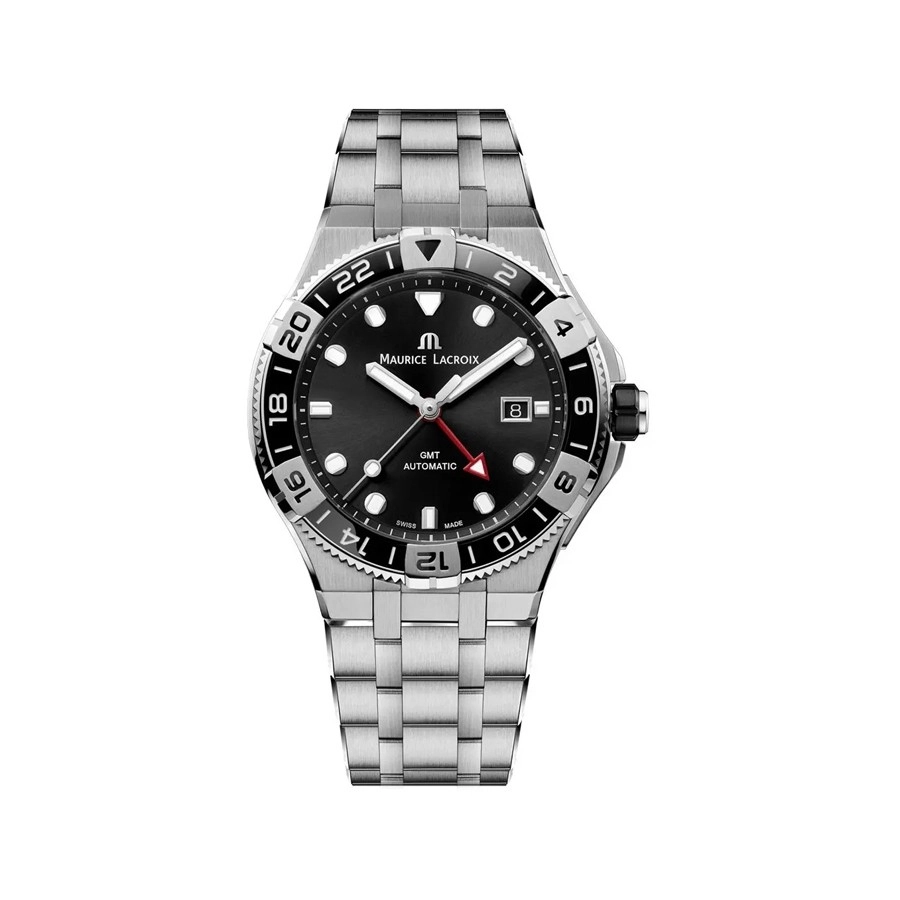 時計 MAURICE LACROIX GMT AI6158-SS00F-330-A Maurice Lacroix Aikon Venturer GMT AI6158-SS00F-330-A | eBay